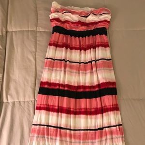 Soma summer strapless dress